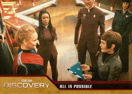 2023 Star Trek Discovery Season 4 Base Card #23 All is Possible