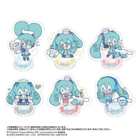 HATSUNE MIKU X CINNAMOROLL - MINI ACRYLIC STANDS TRADING BLIND BOX