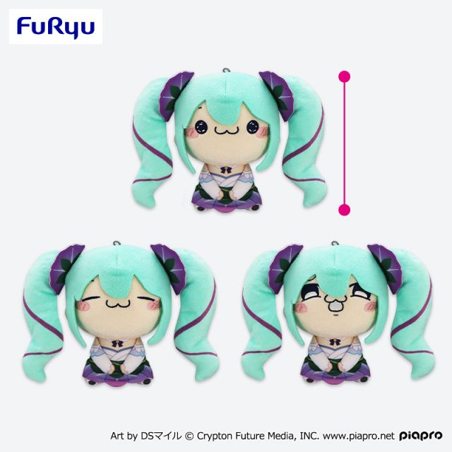 HATSUNE MIKU - MOCHIPIKO PIAPRO FURYU MINI PLUSH