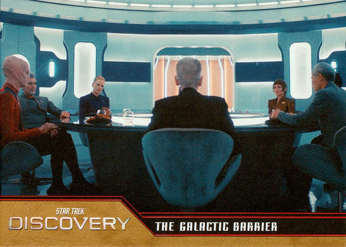 2023 Star Trek Discovery Season 4 Base Card #55 The Galactic Barrier