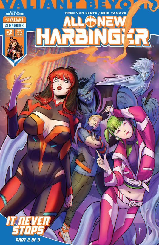 Valiant Beyond: All New Harbinger #5  It Never Stops #2 Cover A (Ponce)