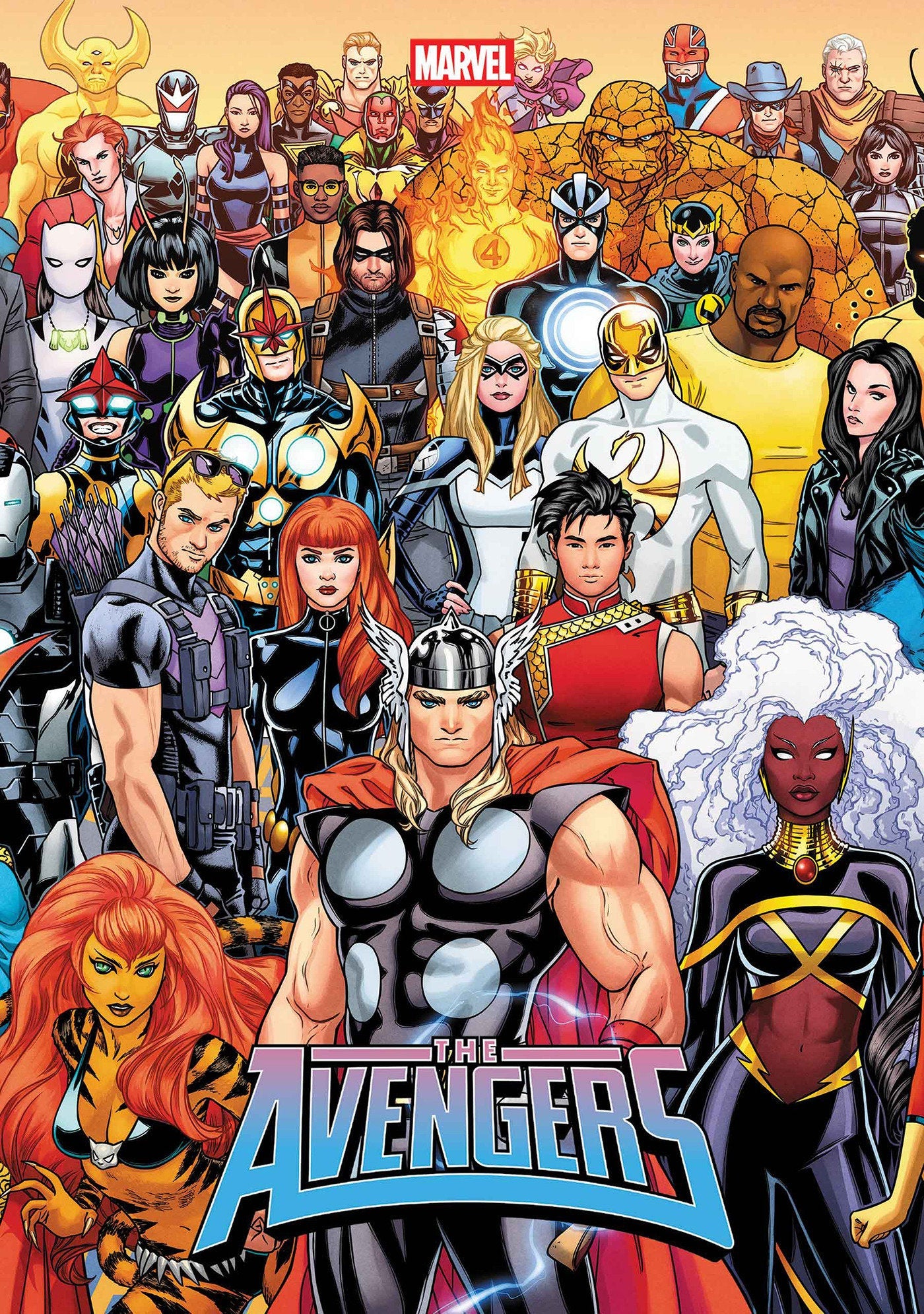 Avengers #36 Wraparound Cover