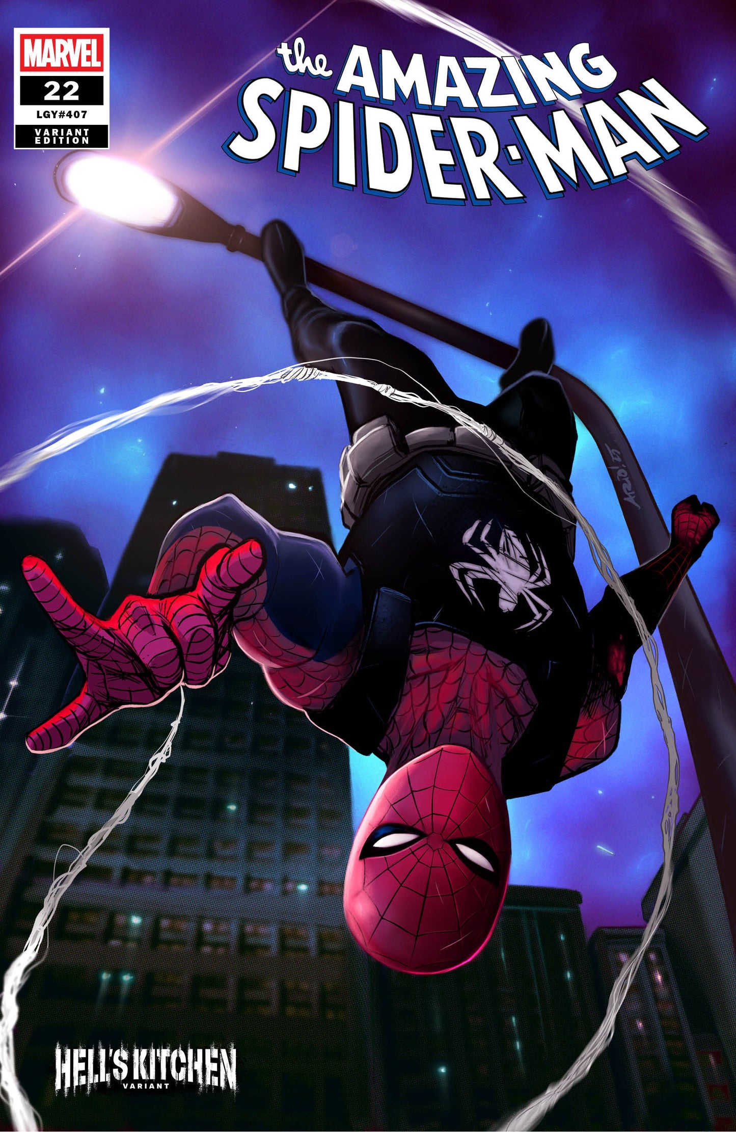 Amazing Spider-Man #22 Ario Anindito Hell's Kitchen Variant