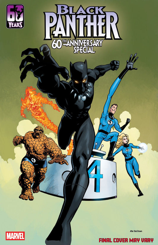 Black Panther 60 Th Anniversary Special #1 Mike Hawthorne 250 Th Homage Variant