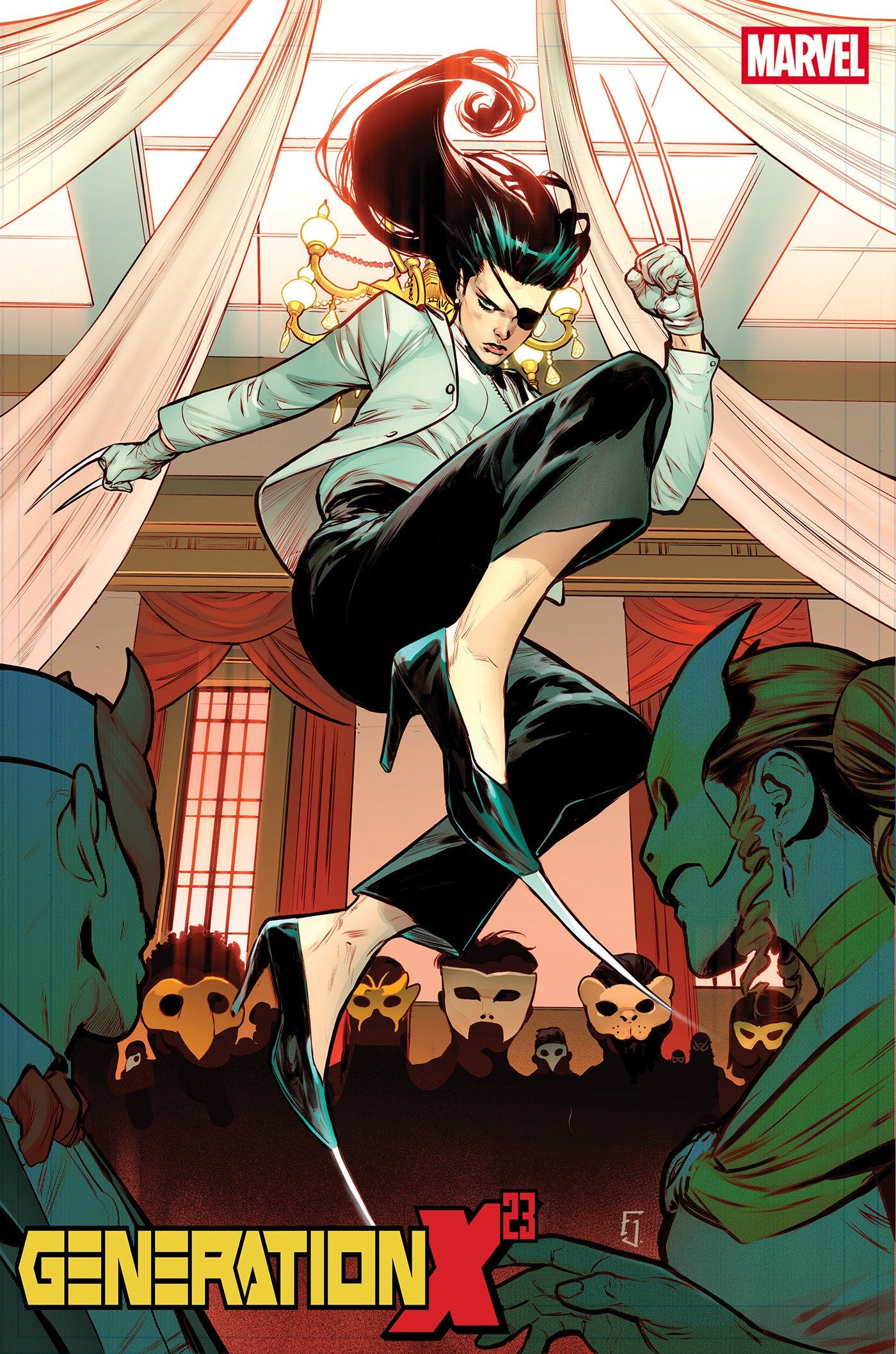Generation X 23 #6 Juan Frigeri Hellfire Costume Swap Variant