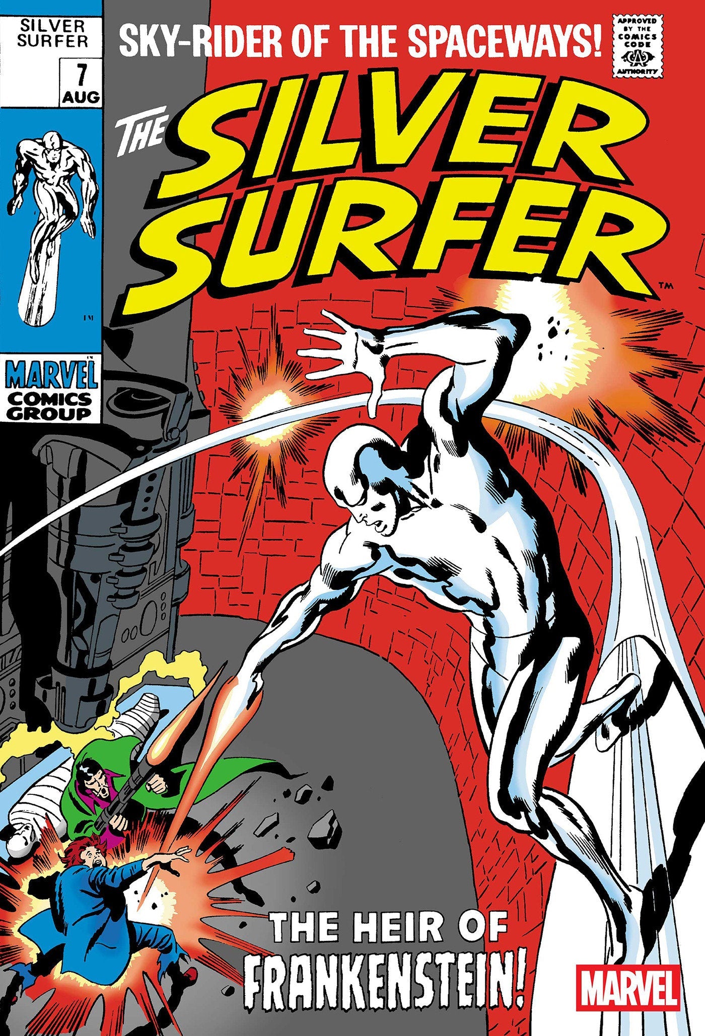 Silver Surfer #7 Facsimile Edition Foil Variant