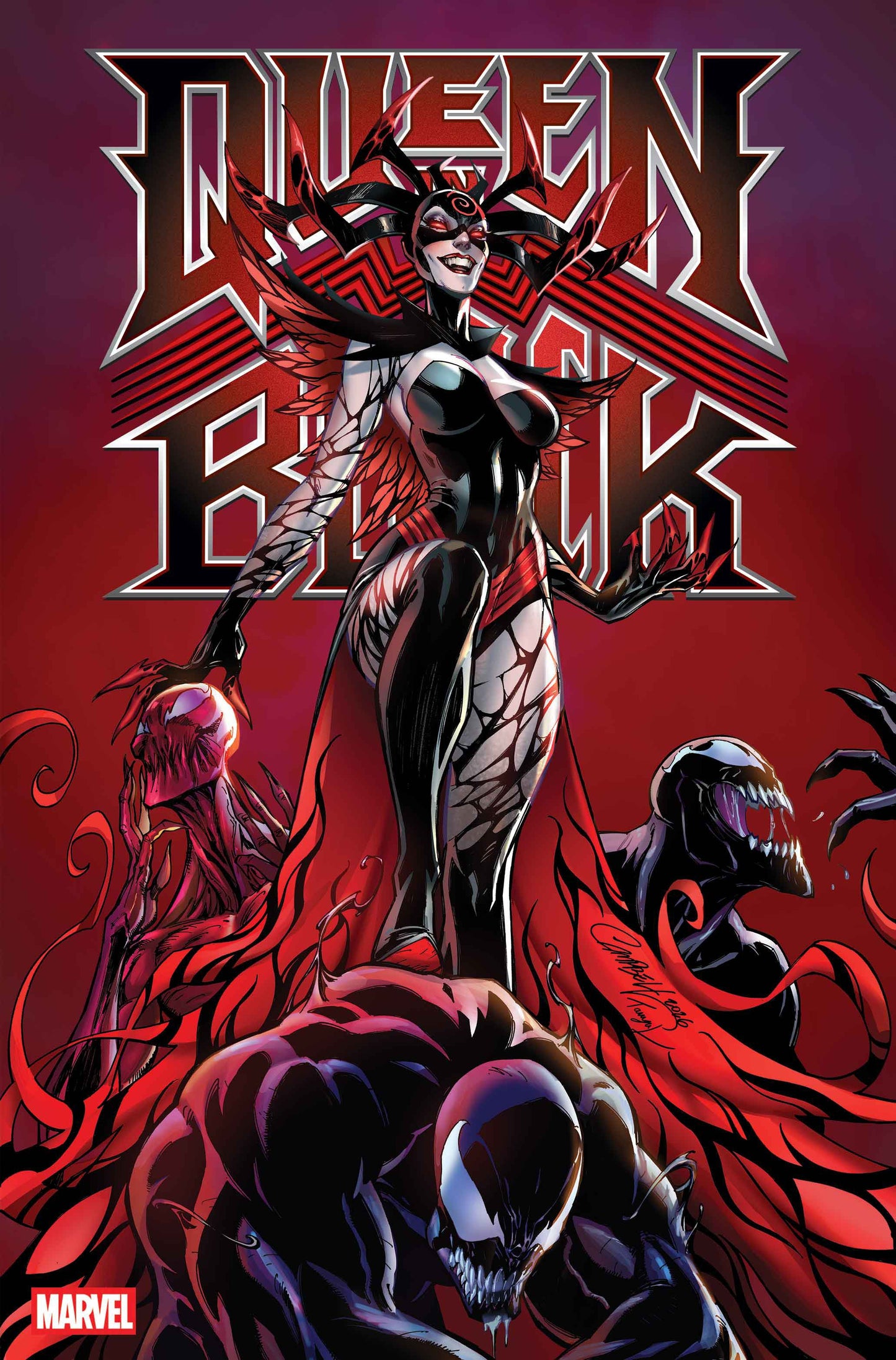Queen In Black #1 J. Scott Campbell Variant [Qib]