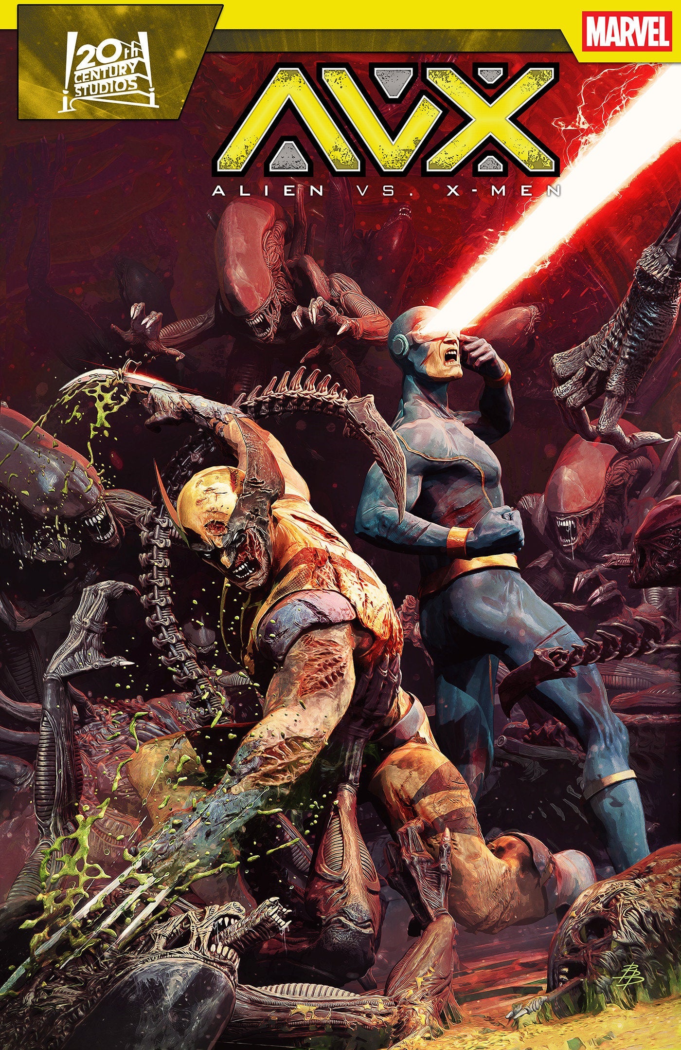 Alien vs. X-Men #1 Bjorn Barends Variant