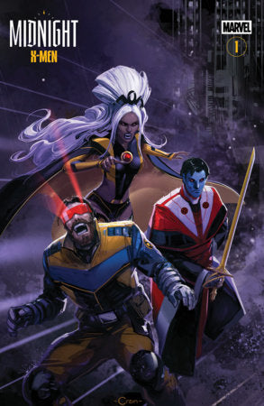 Midnight X-Men #1 Clayton Crain 3 Part Connecting Variant
