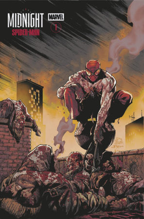 Midnight Spider-Man #1 Ryan Stegman Midnight Bloodbath Variant
