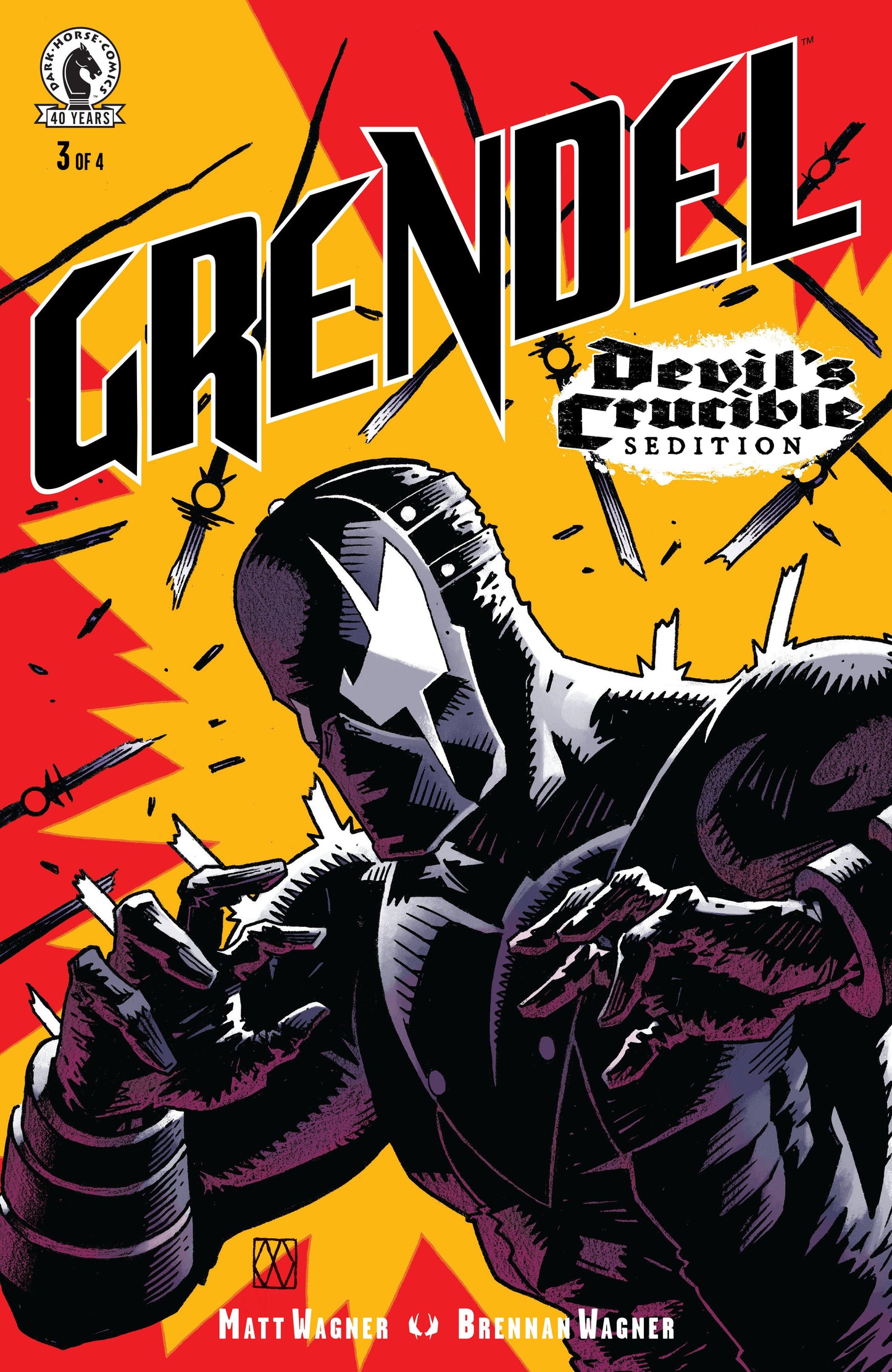 Grendel: Devil's Crucible  Sedition #3 (Cover A) (Matt Wagner)