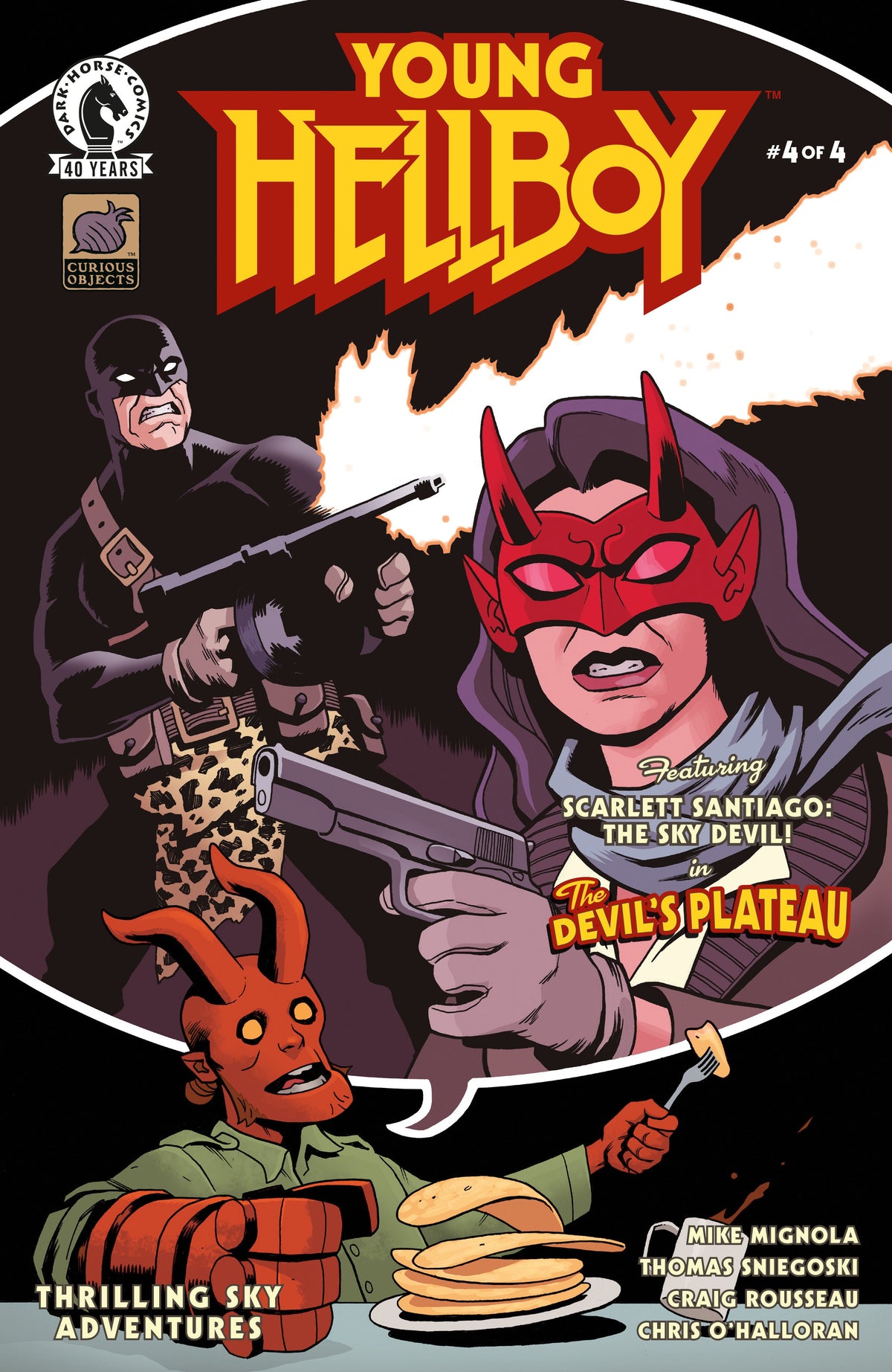 Young Hellboy: Thrilling Sky Adventures #4 (Cover B) (Ben Stenbeck)