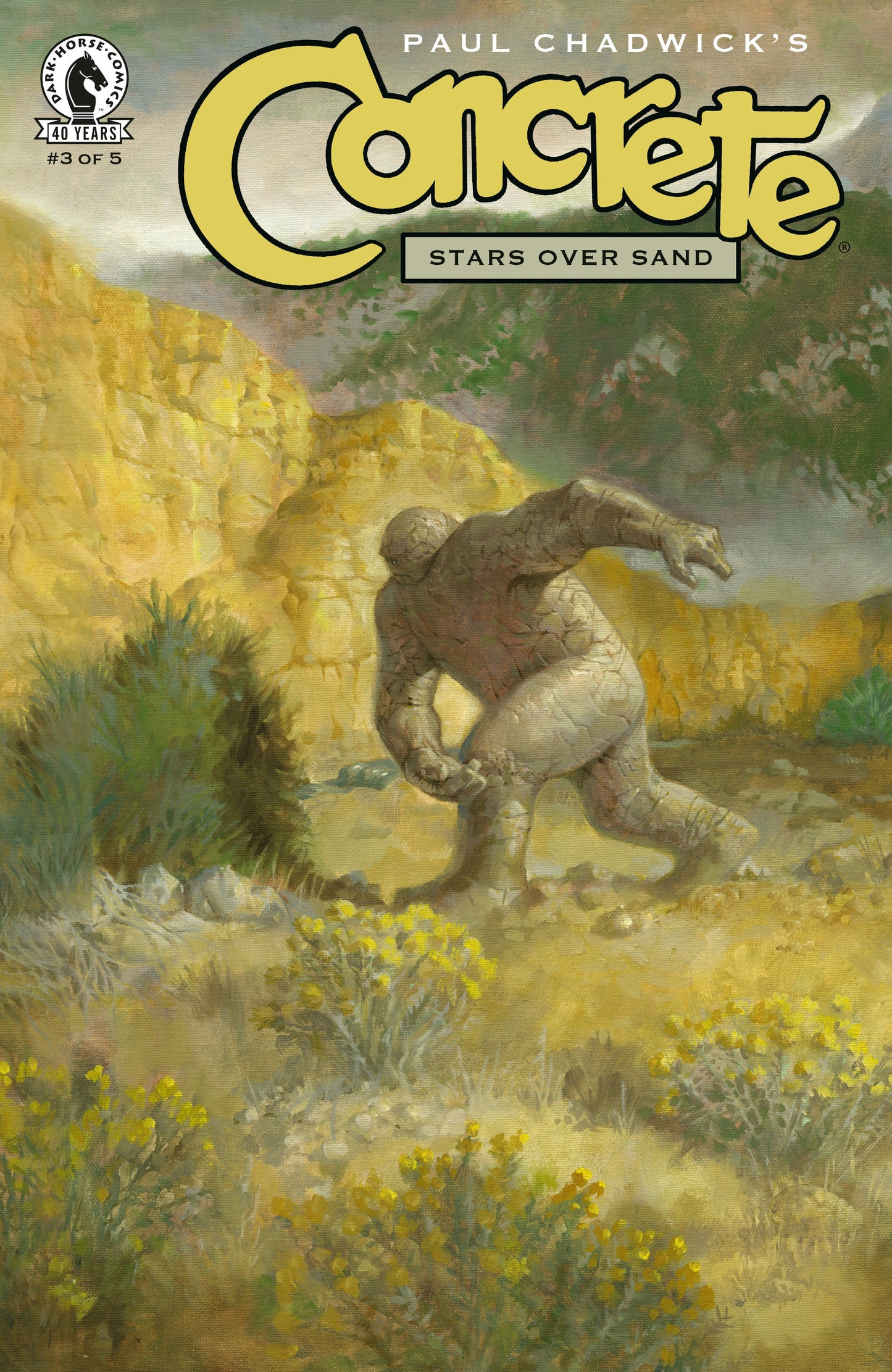 Concrete: Stars Over Sand #3 (Cover A) (Paul Chadwick)