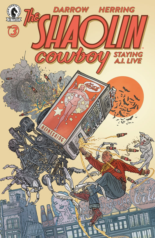 Shaolin Cowboy: Staying A.I.Live #3 (Cover A) (Geof Darrow)