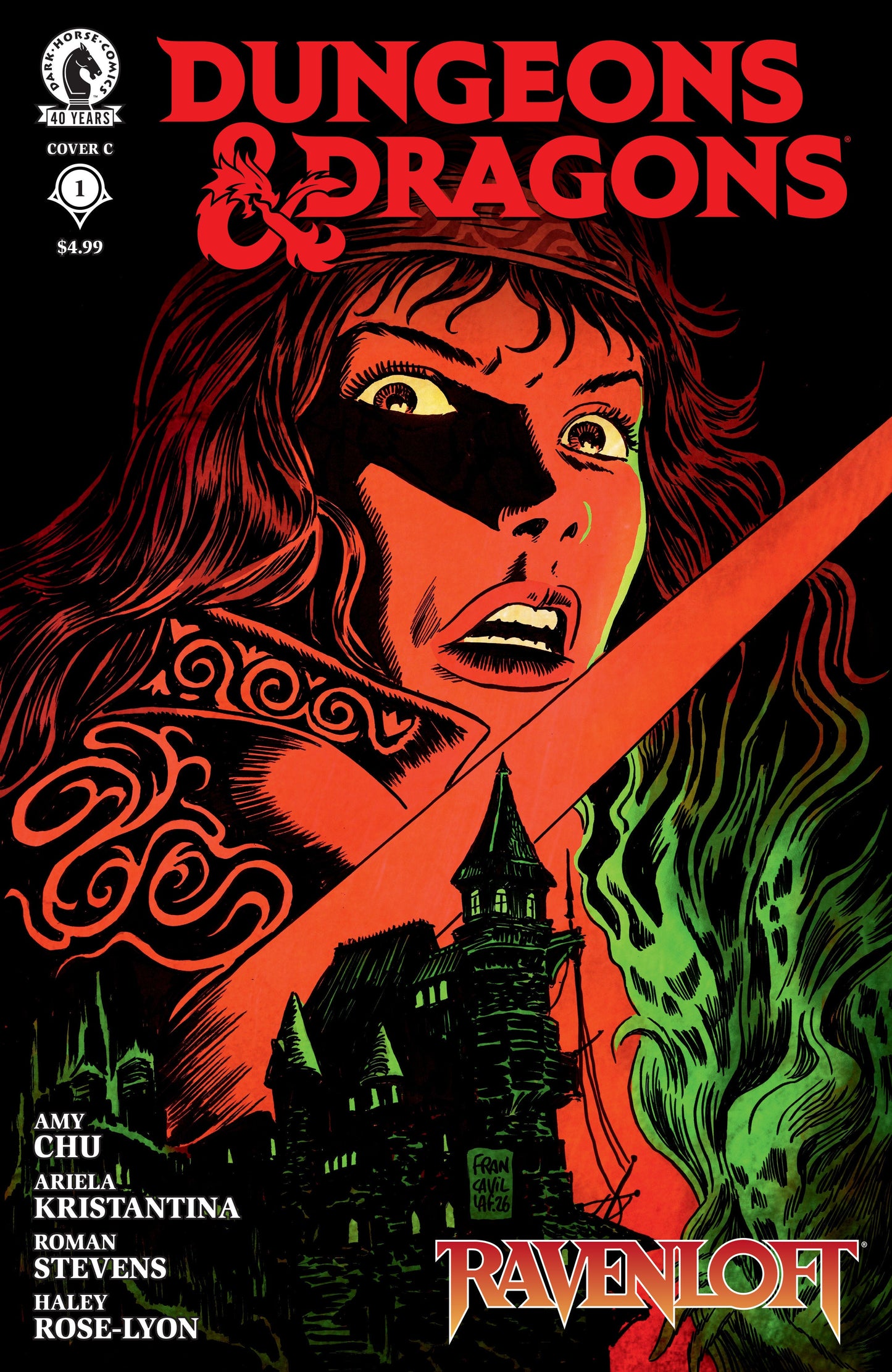 Dungeons & Dragons: Ravenloft #1 (Cover C) (Francesco Francavilla)