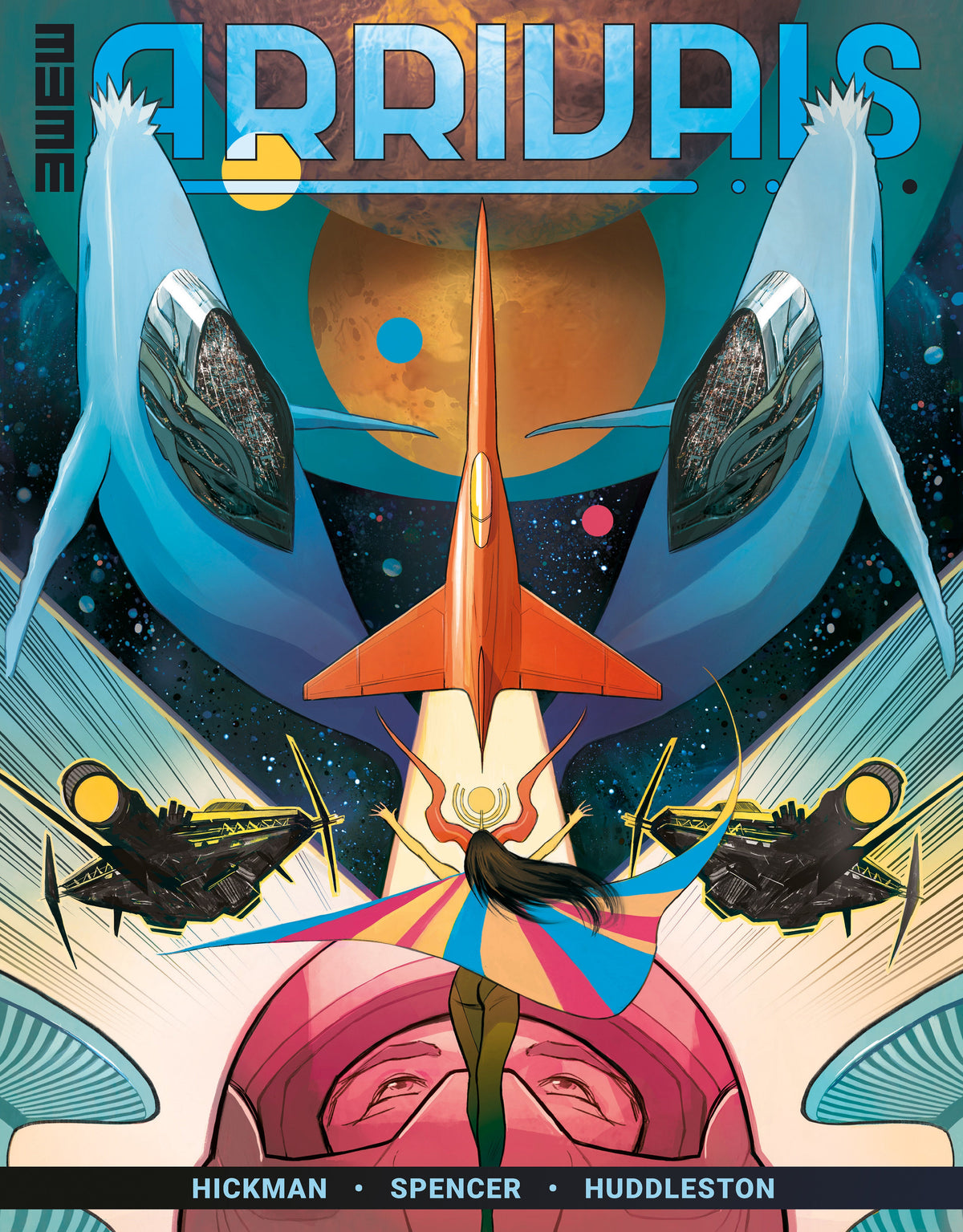 Arrivals #1 (Cover A) (3 W3 M) (Mike Huddleston)