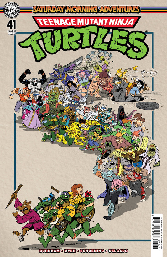 Teenage Mutant Ninja Turtles: Saturday Morning Adventures #41 Variant C (Mitchroney)