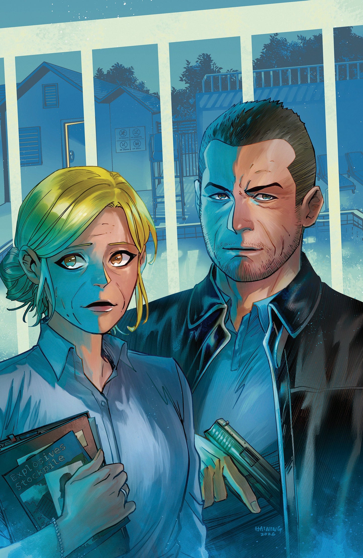 Neighborhood Watch #5 D Unlimited Variant (Full Art, Haining)
