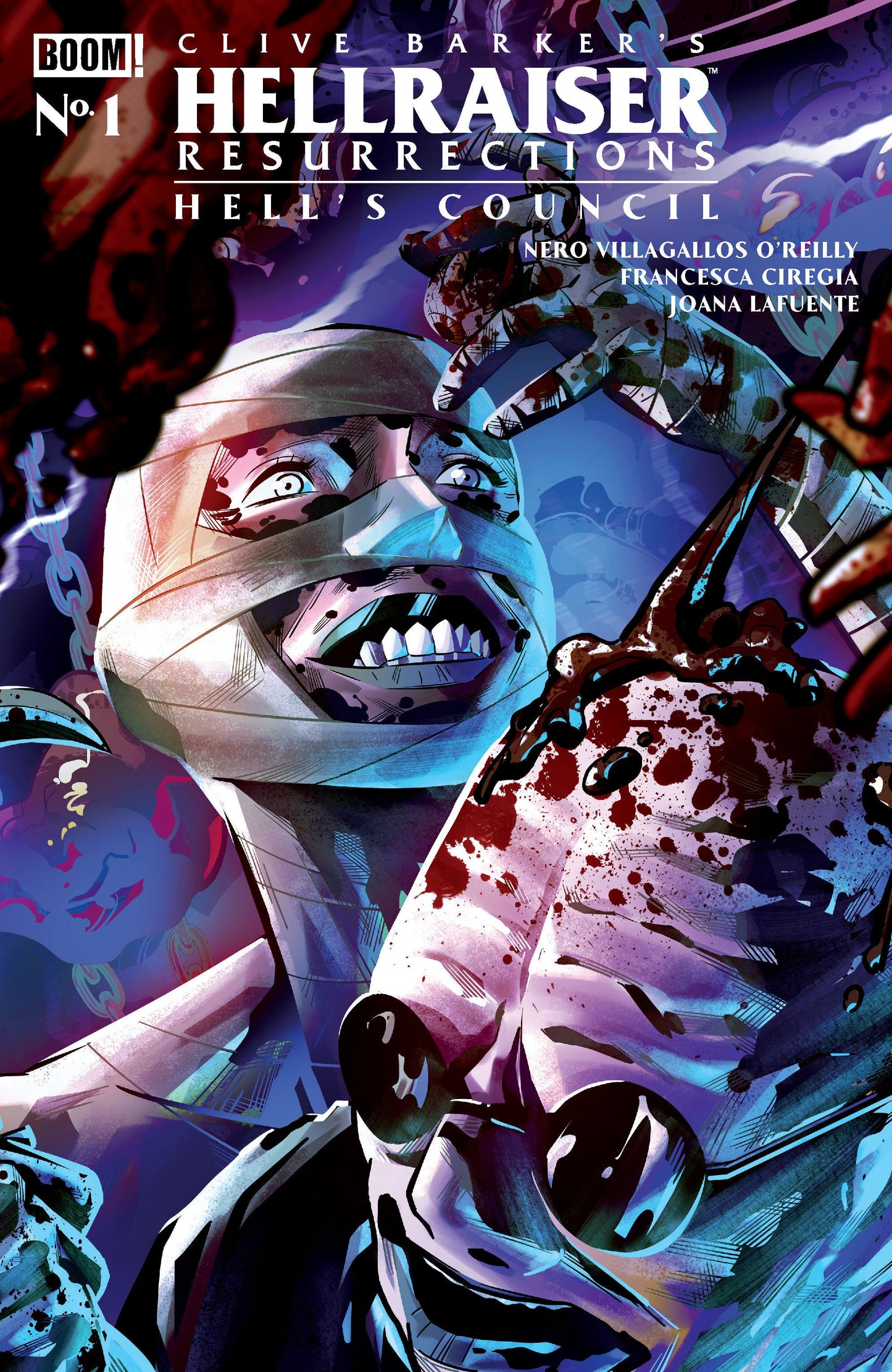 Hellraiser: Resurrections   Hell's Council #1 B Variant (Dressed, Sabbatini)