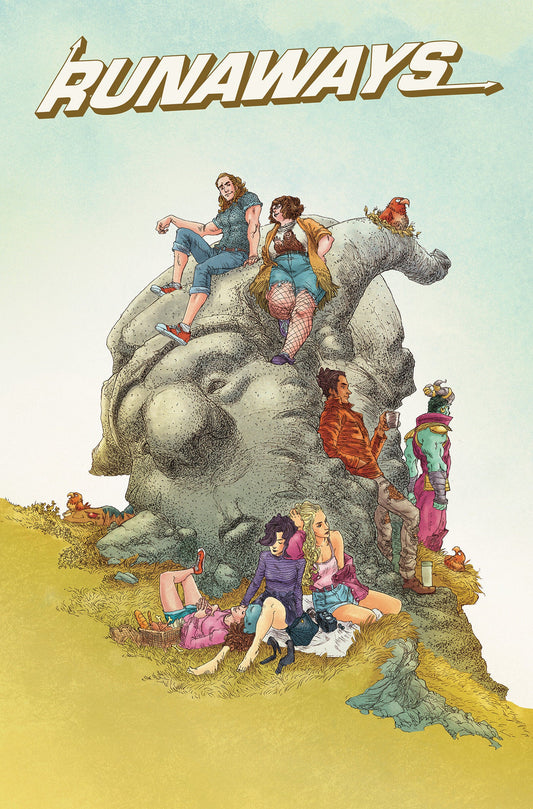 Runaways By Rainbow Rowell Omnibus Adrian Alphona Cover [Direct Market Only]