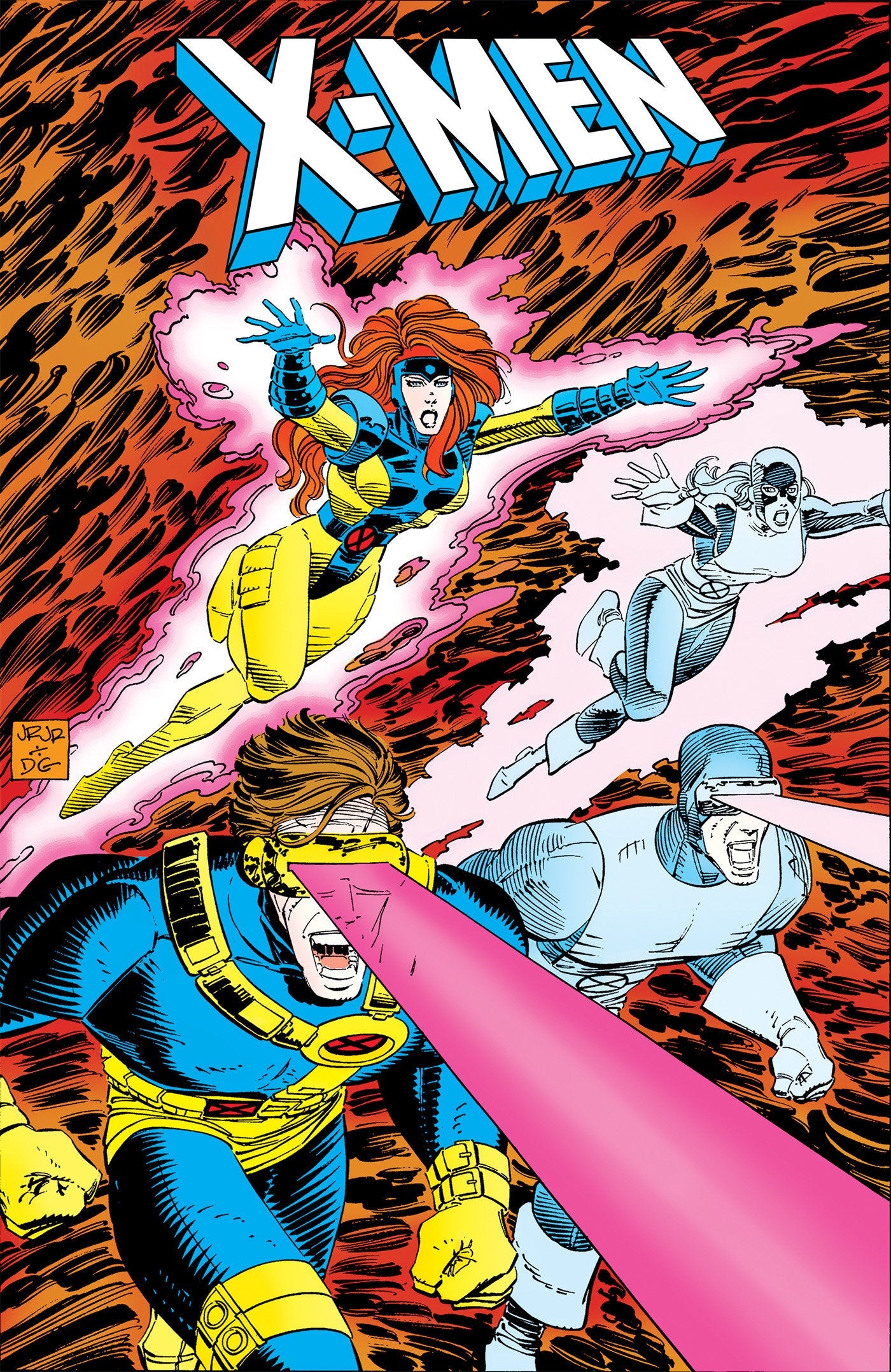 X-Men: Blue & Gold   Bloodties Omnibus John Romita Jr. Cover [Direct Market Only]