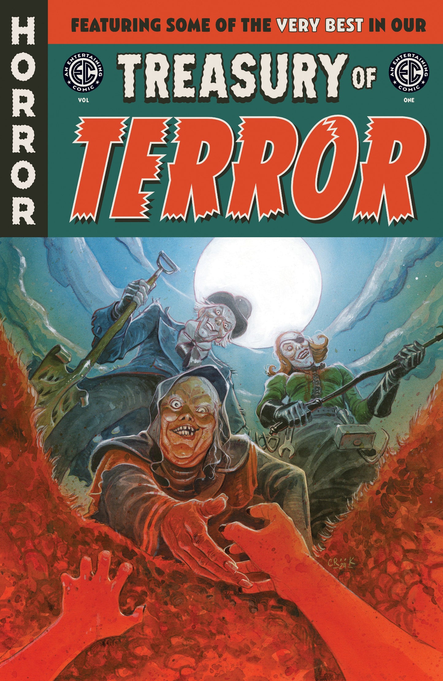 The EC Comics Treasury Of Terror Volume. 1