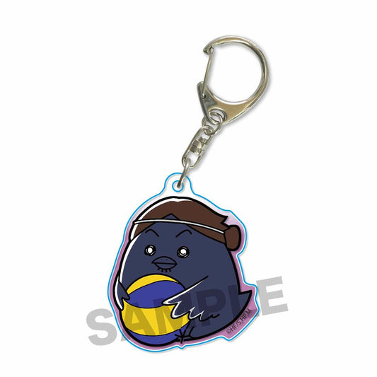 HAIKYU! GYUGYUTTO ACRYLIC KEYCHAIN - Azumane