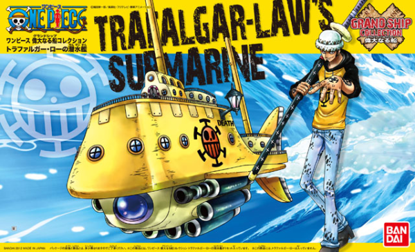 ONE PIECE - 02 TRAFALGAR LAW'S SUBMARINE BANDAI HOBBY ONE PIECE GSC MODEL KIT