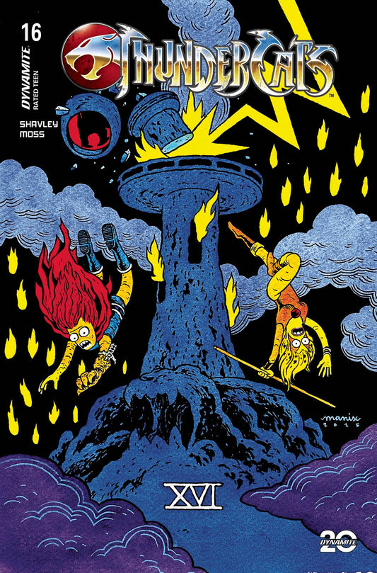 THUNDERCATS #16 CVR J MANIX FOIL (C: 1-0-0)