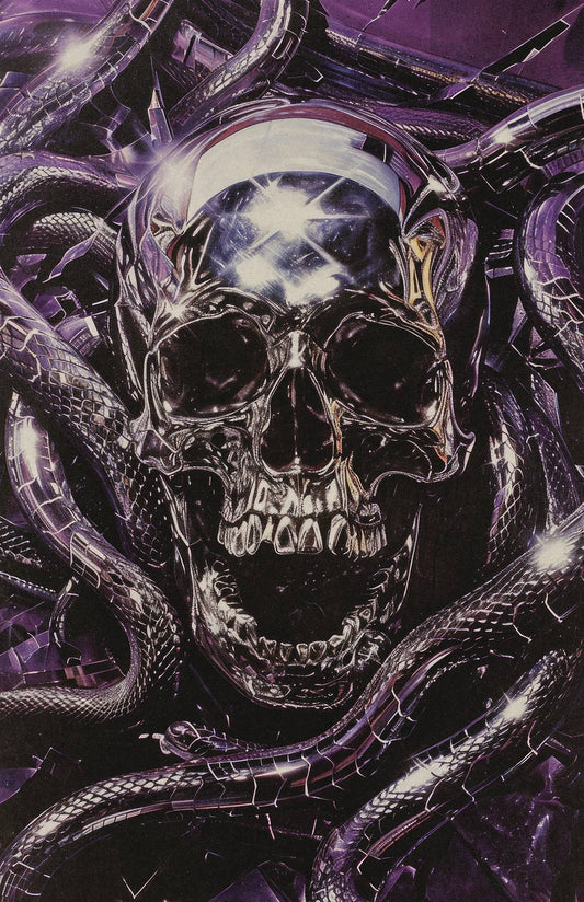 CHAMBERLAINS #2 (OF 3) CVR D METAL COVER (MR) (C: 0-0-1)