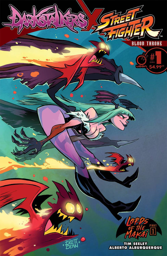 DARKSTALKERS X STREET FIGHTER BLOOD THRONE #1 CVR B (C: 0-1-