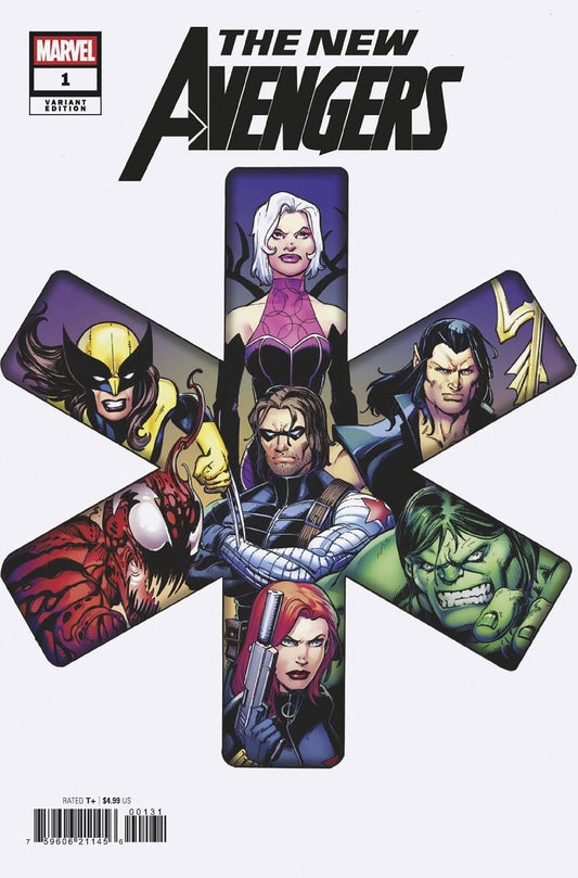 NEW AVENGERS #1 MARK BAGLEY VAR