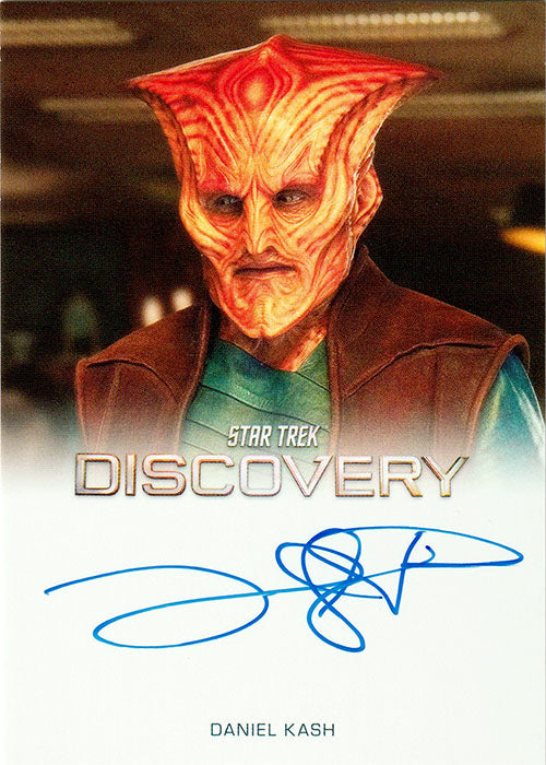 2023 Star Trek Discovery Season Four Full Bleed Autograph Daniel Kash as Haz Mazaro