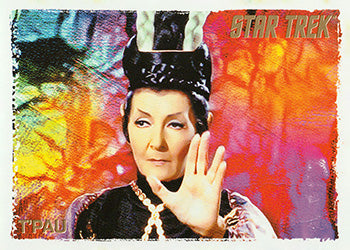 2021 Women of Star Trek Art & Images Base Card #06 T'Pau