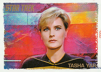 2021 Women of Star Trek Art & Images Base Card #13 Tasha Yar