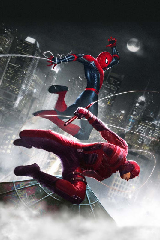 Charlie Cox #1 Jackson Caspersz "Street-Level Heroes" Virgin Variant LTD 40