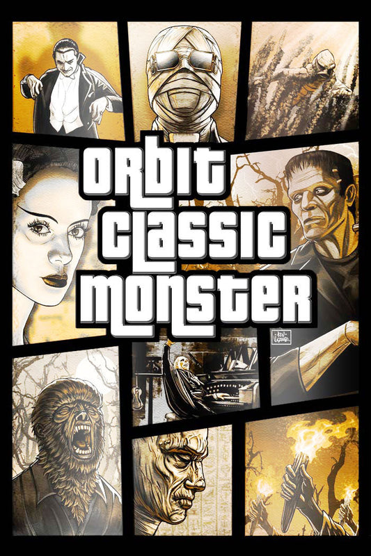 Classic Monsters #1 Ben Vazquez GTA Bronze Foil Variant LTD 25