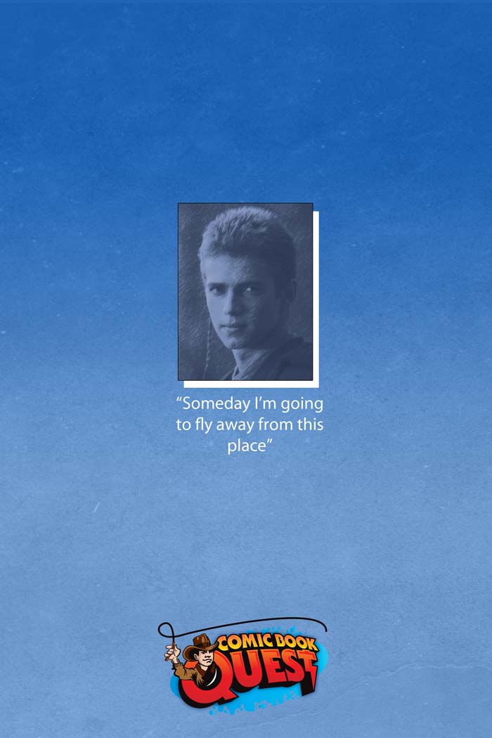 Hayden Christensen #1 Berto Martinez CBQ "The Chosen" Virgin Foil Variant LTD 25