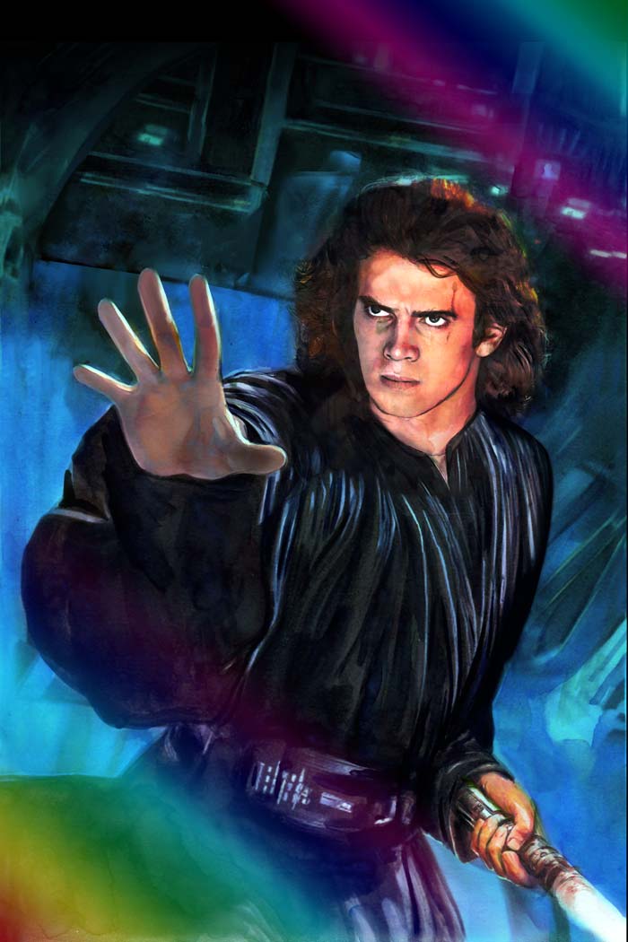 Hayden Christensen #1 Berto Martinez CBQ "The Chosen" Virgin Foil Variant LTD 25