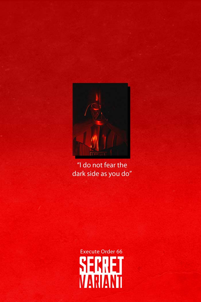 Hayden Christensen #1 Berto Martinez Secret "Order 66" Virgin Variant LTD 50