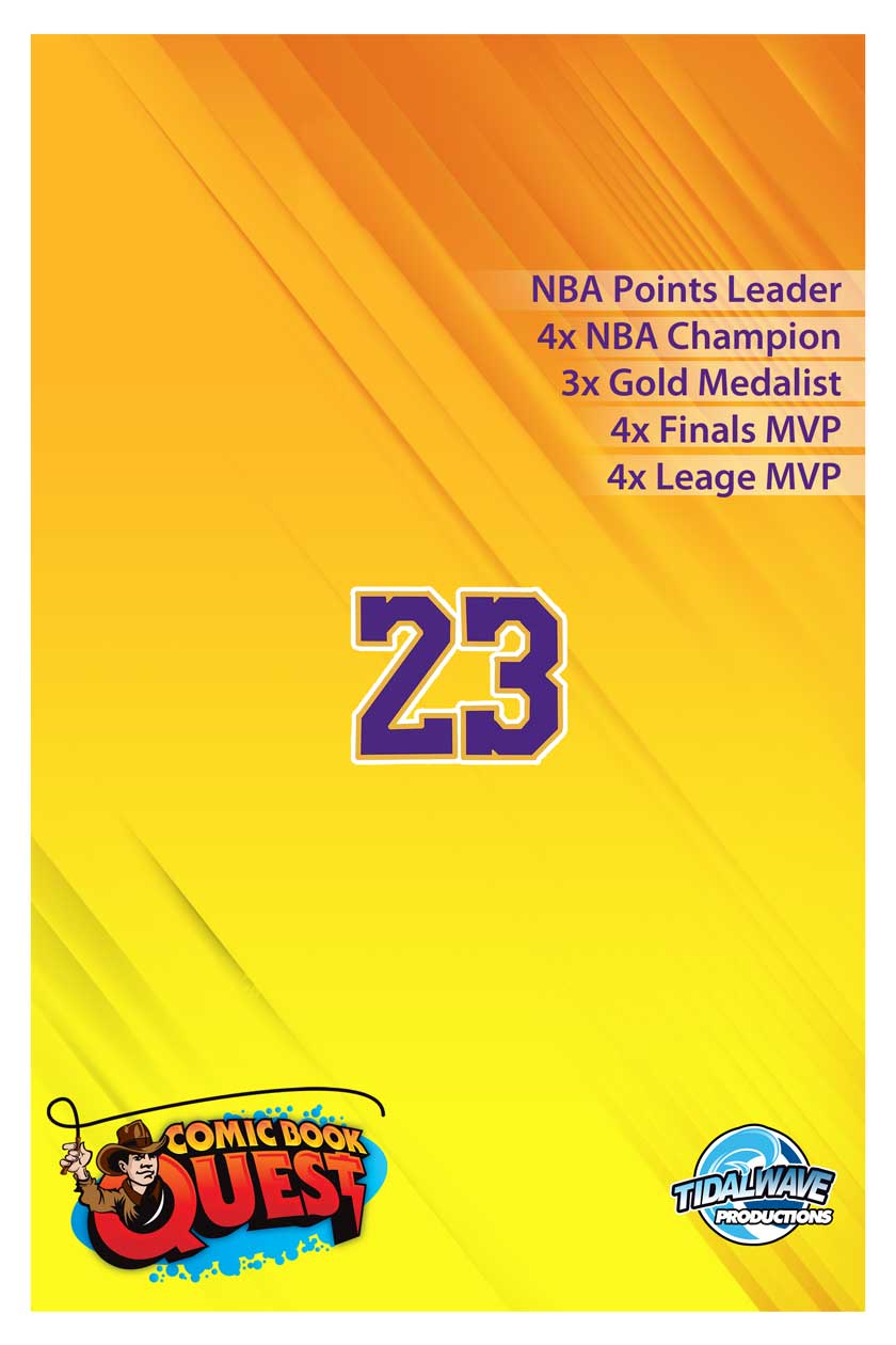 Lebron James #1 St. Jepan Secret Laker Trade Variant LTD 100