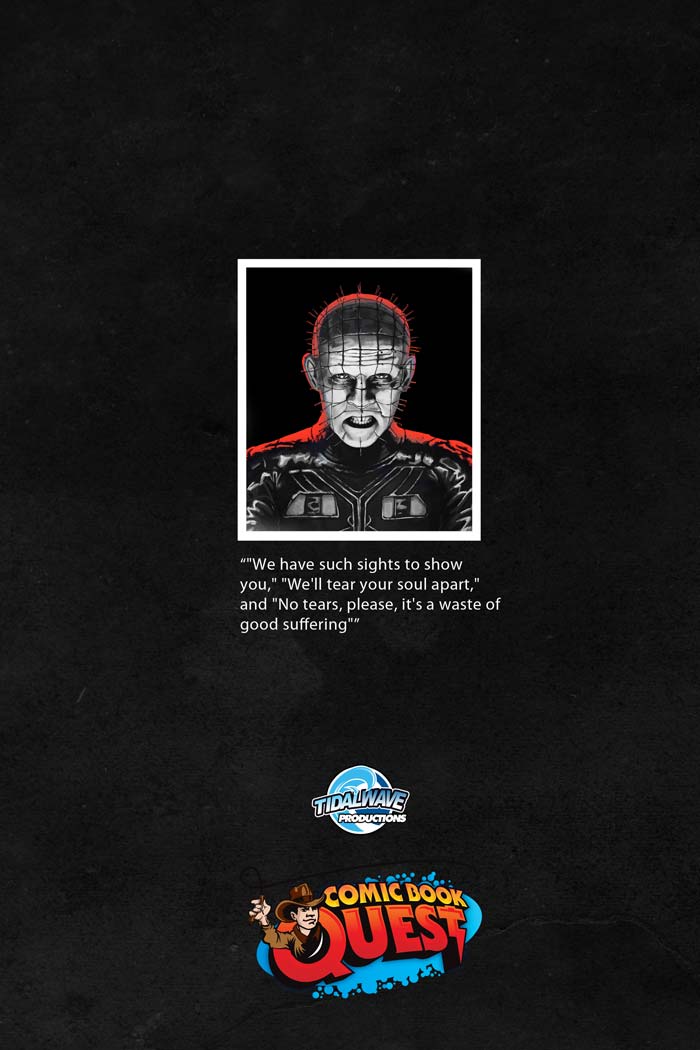 Clive Barker #1 Jackson Caspersz "Hellraiser" Foil Virgin Variant LTD 25