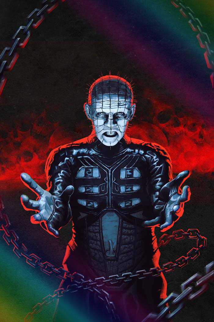 Clive Barker #1 Jackson Caspersz "Hellraiser" Foil Virgin Variant LTD 25