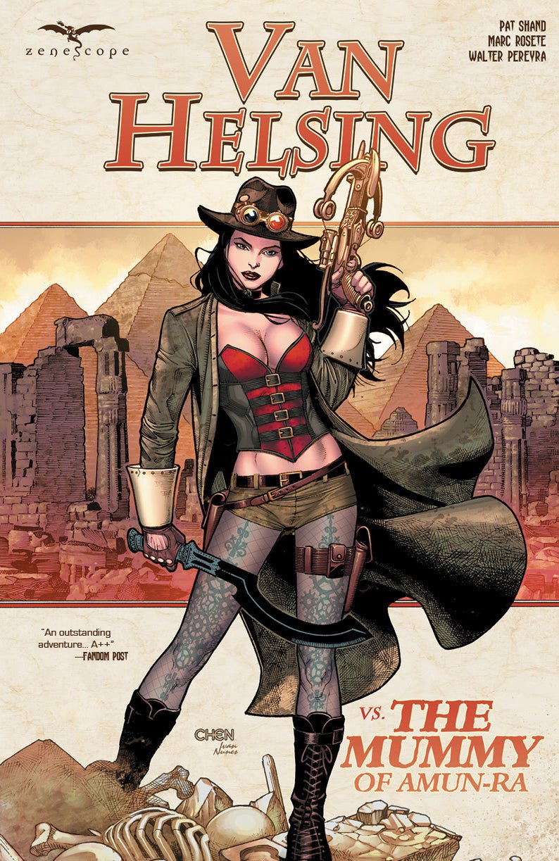 Van Helsing vs. The Mummy of Amun-Ra Graphic Novel