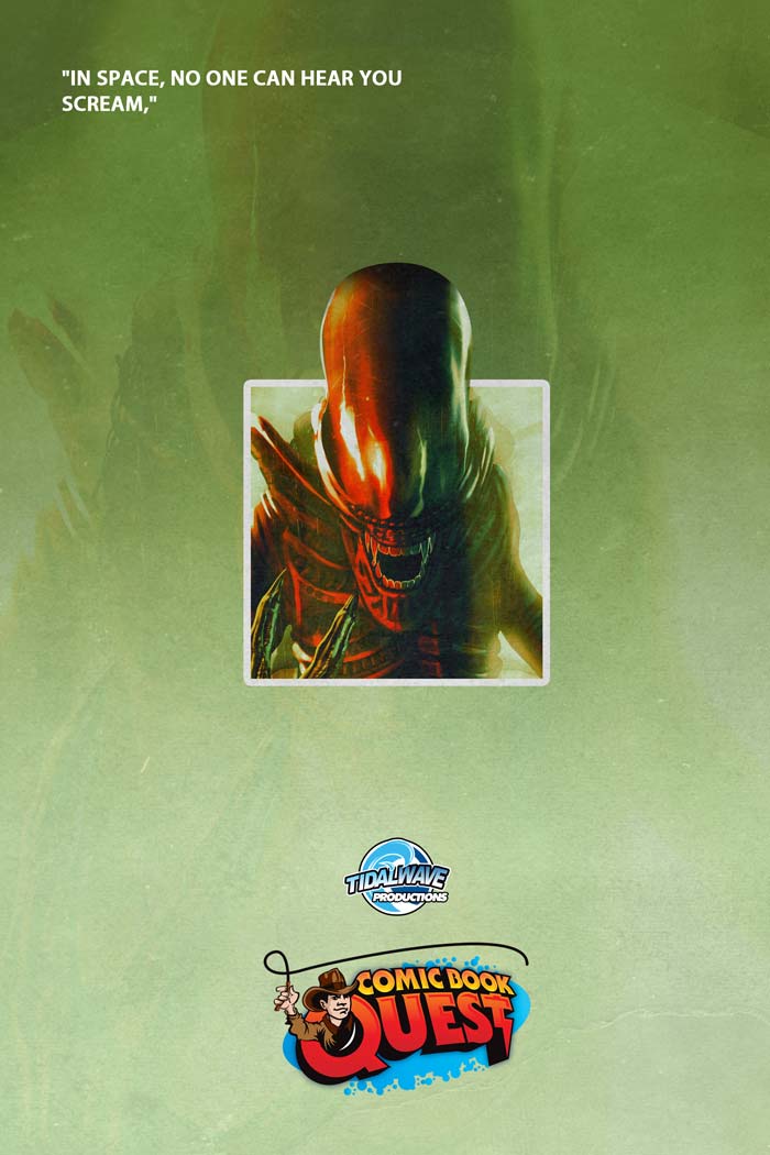 Sigourney Weaver #1 Ben Vazquez CBQ Foil Variant LTD 25