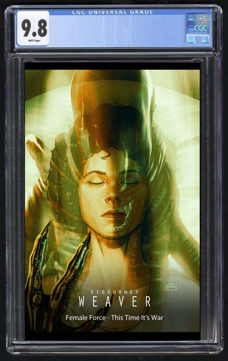 Sigourney Weaver #1 Ben Vazquez CBQ Trade Variant LTD 60