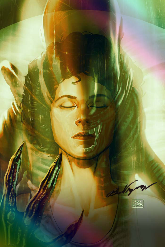 Sigourney Weaver #1 Ben Vazquez CBQ Foil Variant LTD 25