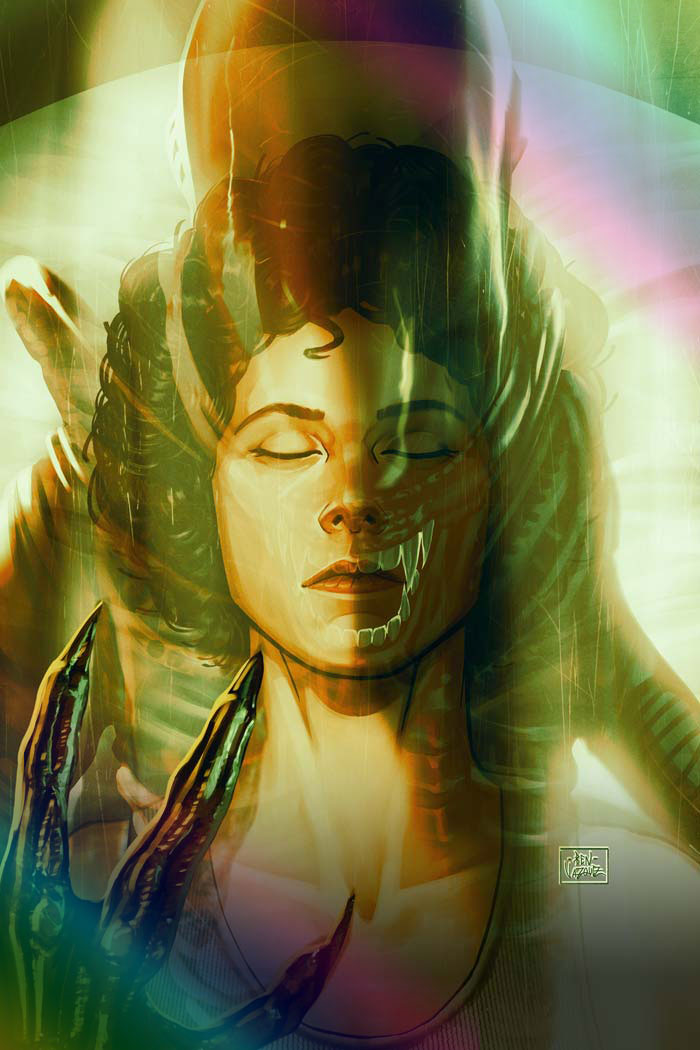 Sigourney Weaver #1 Ben Vazquez CBQ Foil Variant LTD 25