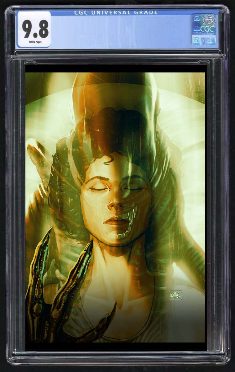 Sigourney Weaver #1 Ben Vazquez CBQ Virgin Variant LTD 40
