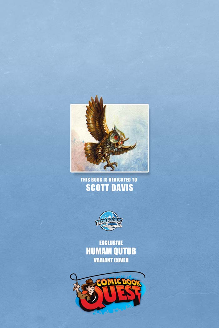 Wrath of the Titans #1 Humam Qutub Secret Trade Variant LTD 60